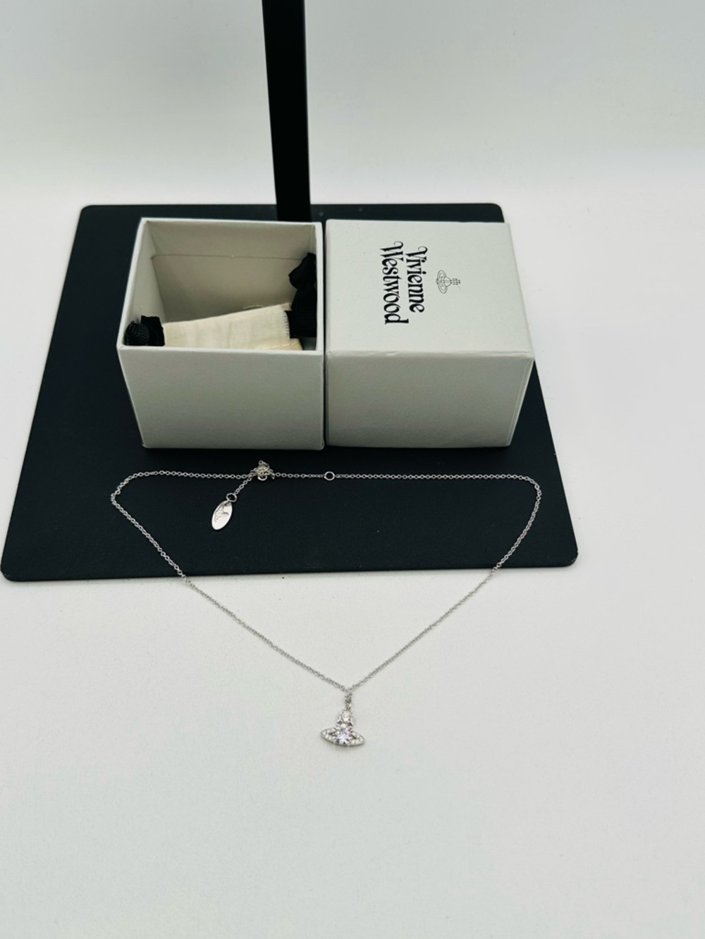 Vivienne Westwood Diamond Orb Necklace